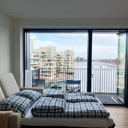 Apt. With Amazing Harbour View And Private Parking 公寓 哥本哈根